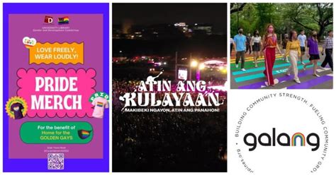 LIST: Fundraisers, Support Groups Promoting Filipino LGBTQ.